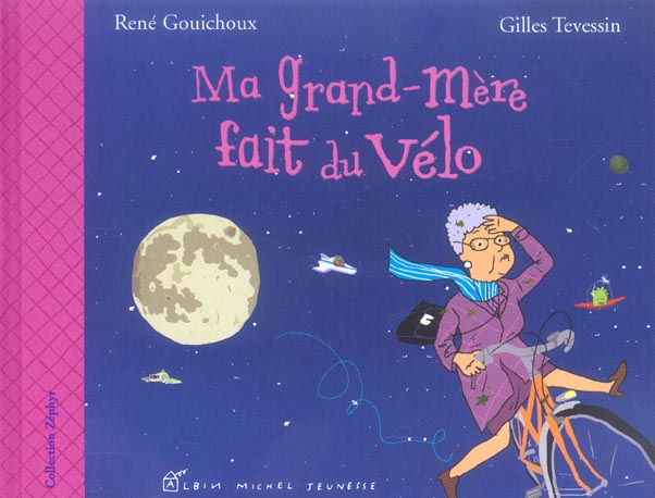 Ma grand-mere fait du velo