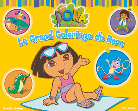 Le grand coloriage de Dora