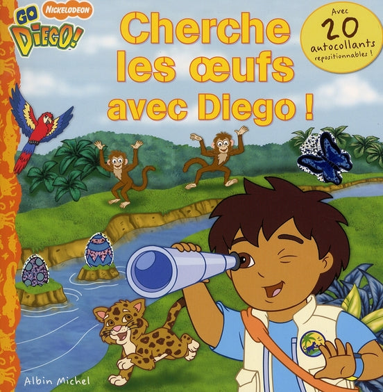 Cherche les oeufs avec Diego !