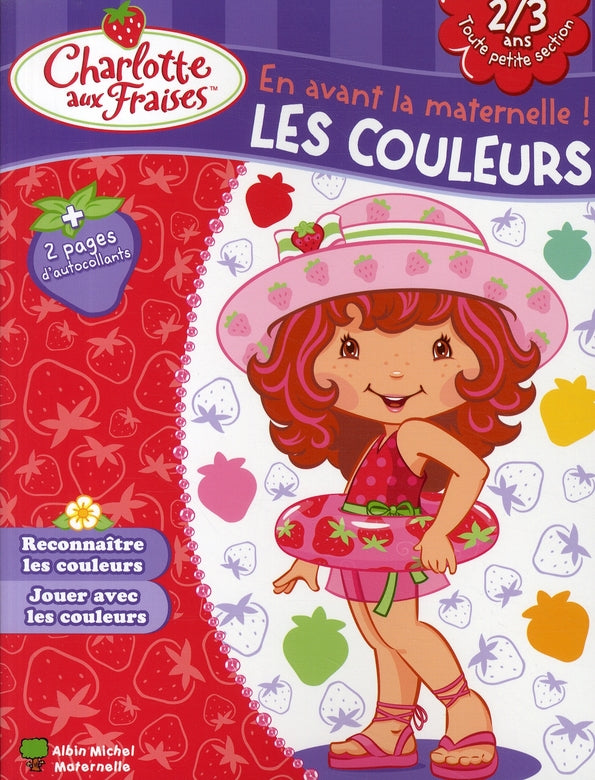 Les couleurs ; 2/3 ans ; cahiers d'entraînement maternelle