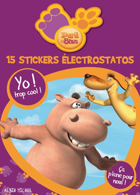 Pat & Stanley ; 15 stickers électrostatos Tome 1