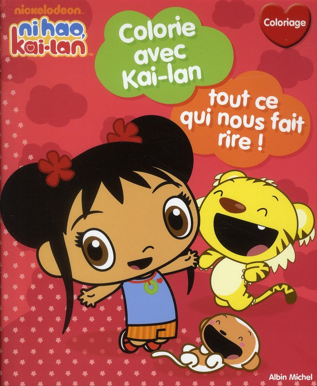 Colorie avec Kai-Lan tout ce qui nous fait rire !