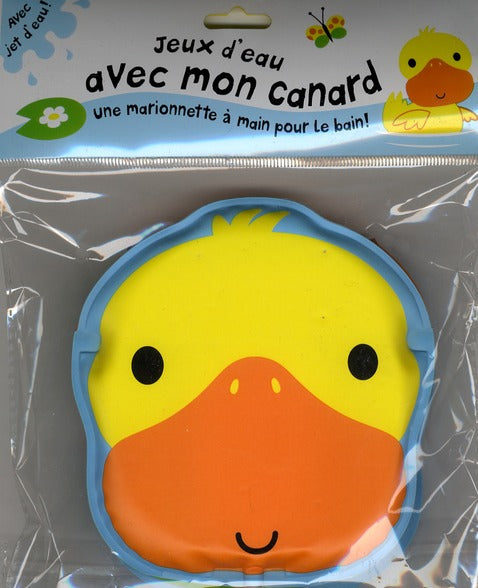 Jeux d'eau avec mon canard