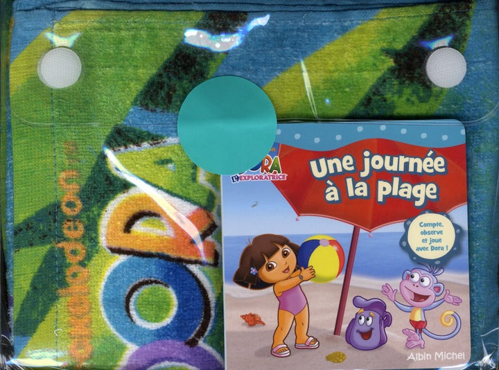 Dora l'exploratrice ; une journée a la plage ; coffret