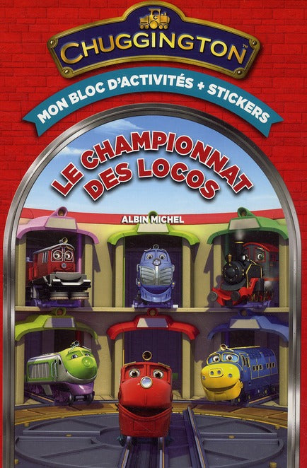 Le championnat des locos ; mon bloc d'activités + stickers