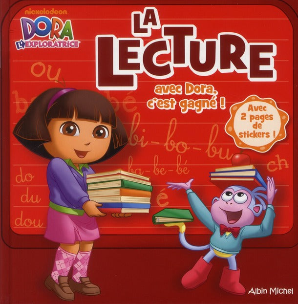 La lecture avec Dora , c'est gagné !