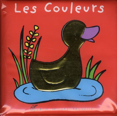 Les couleurs ; mon premier livre-bain qui brille