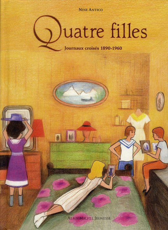 Quatre filles ; journaux croisés, 1890-1960