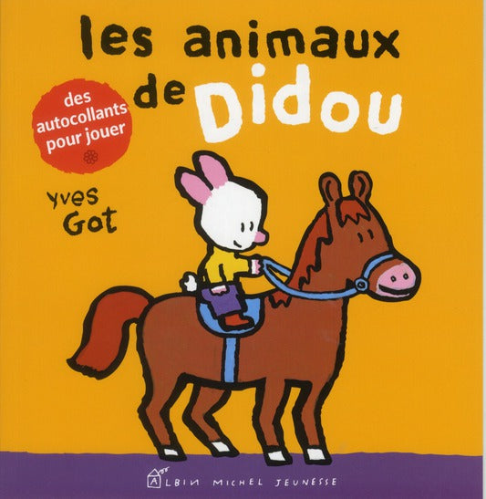 Les animaux de Didou ; autocollants