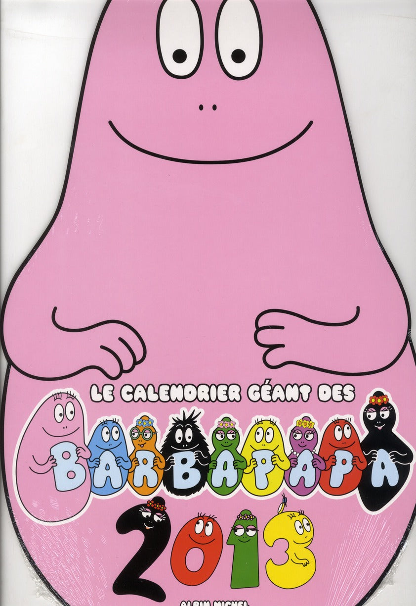 Calendrier géant Barbapapa 2013