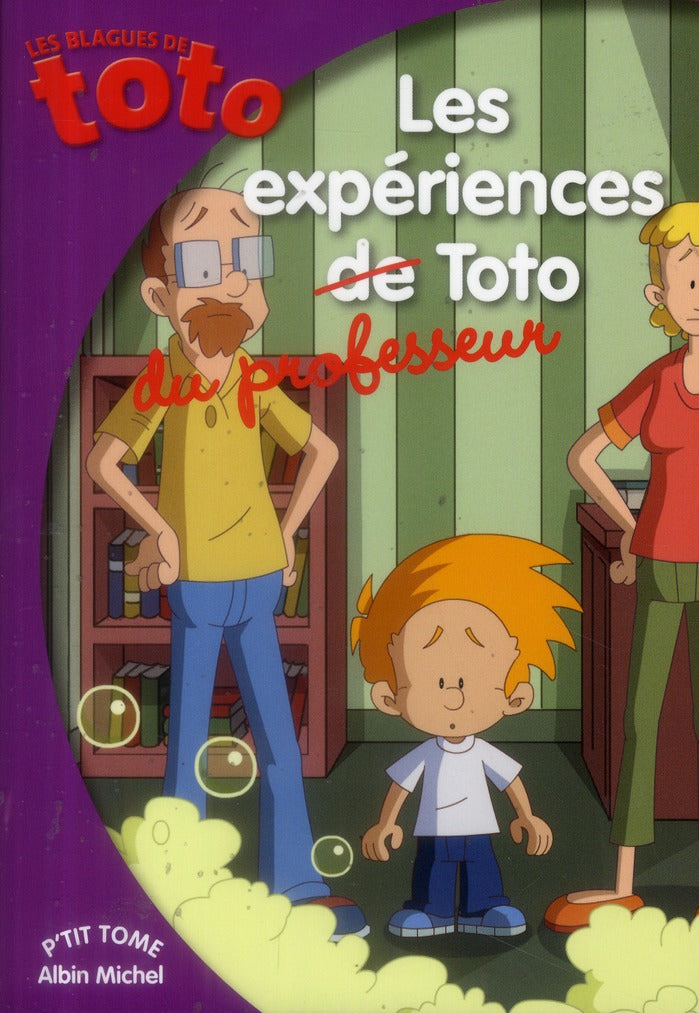 Les blagues de Toto Tome 17 : les expériences du professeur