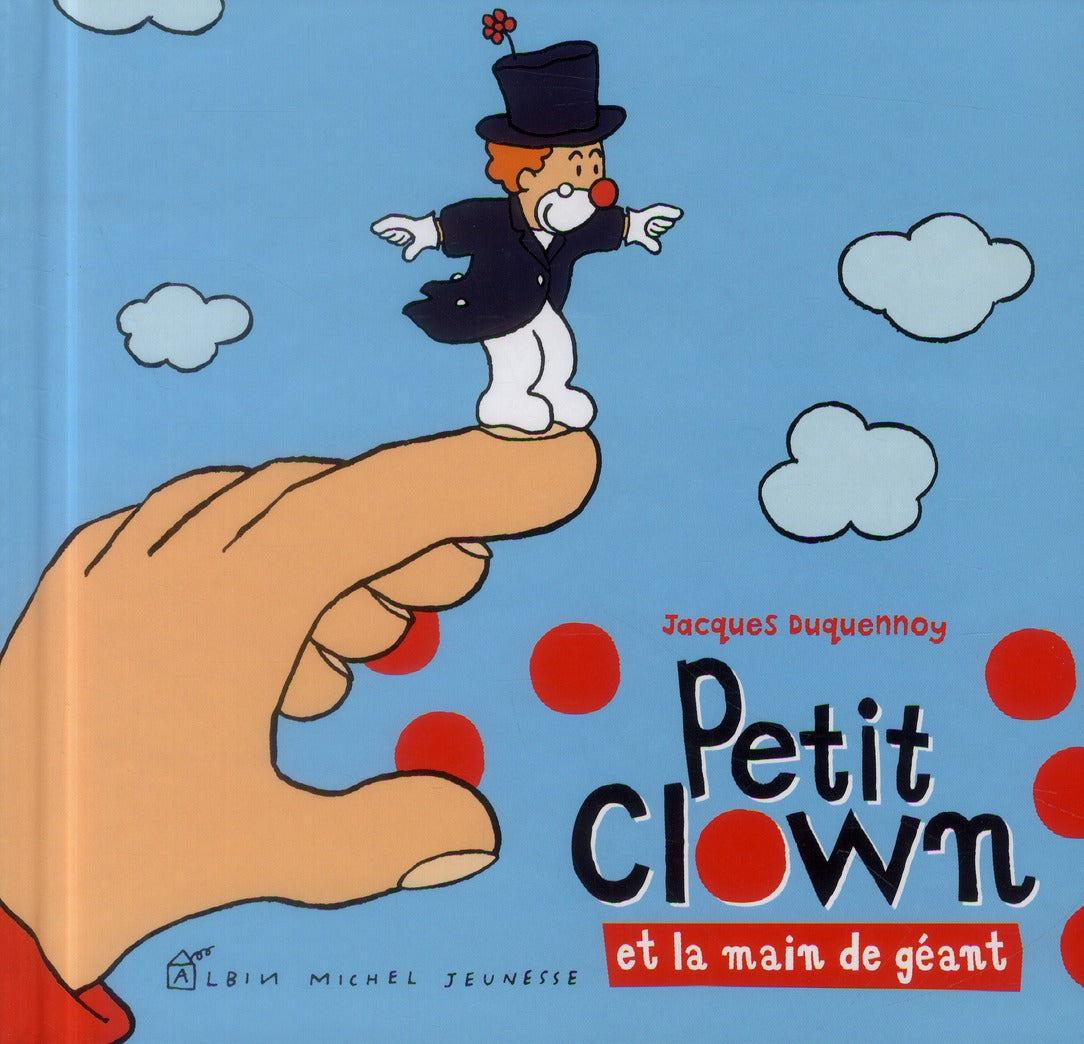 Petit clown et la main de géant