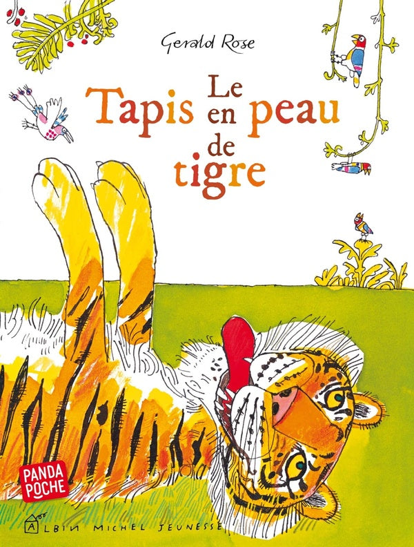 Le tapis en peau de tigre