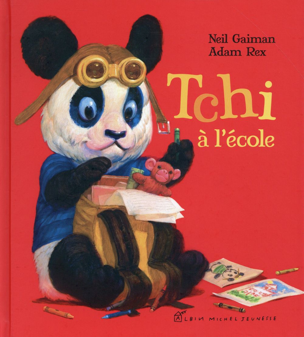 Tchi à l'école