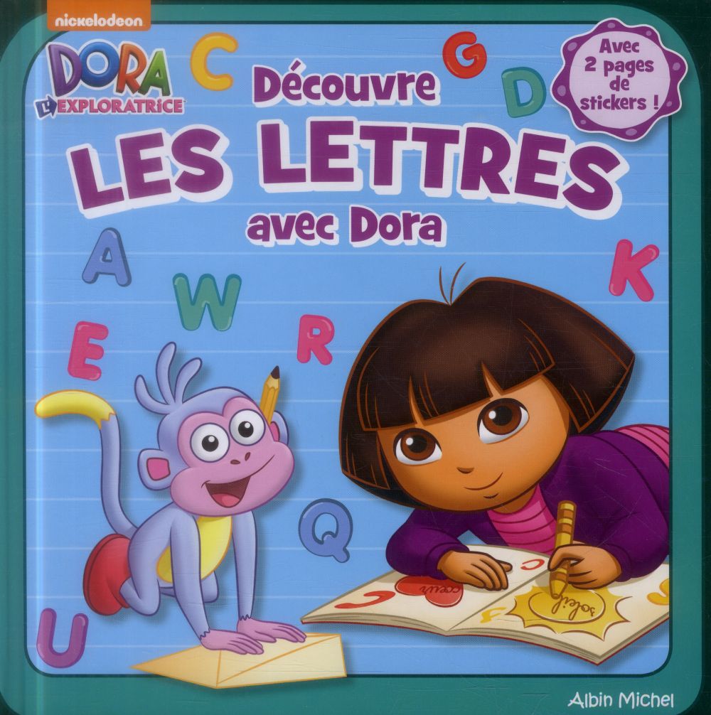 Découvre les lettres avec Dora