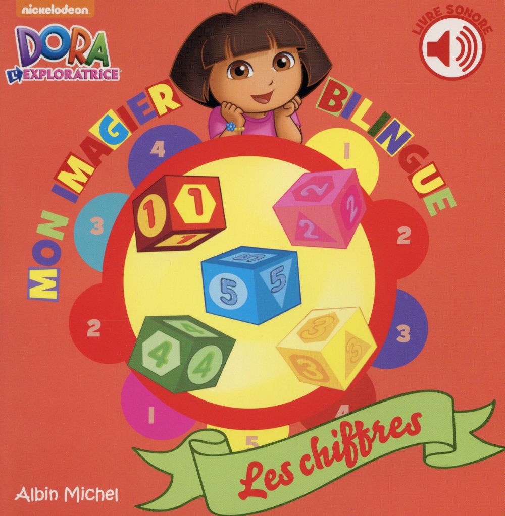 Les chiffres ; mon imagier bilingue