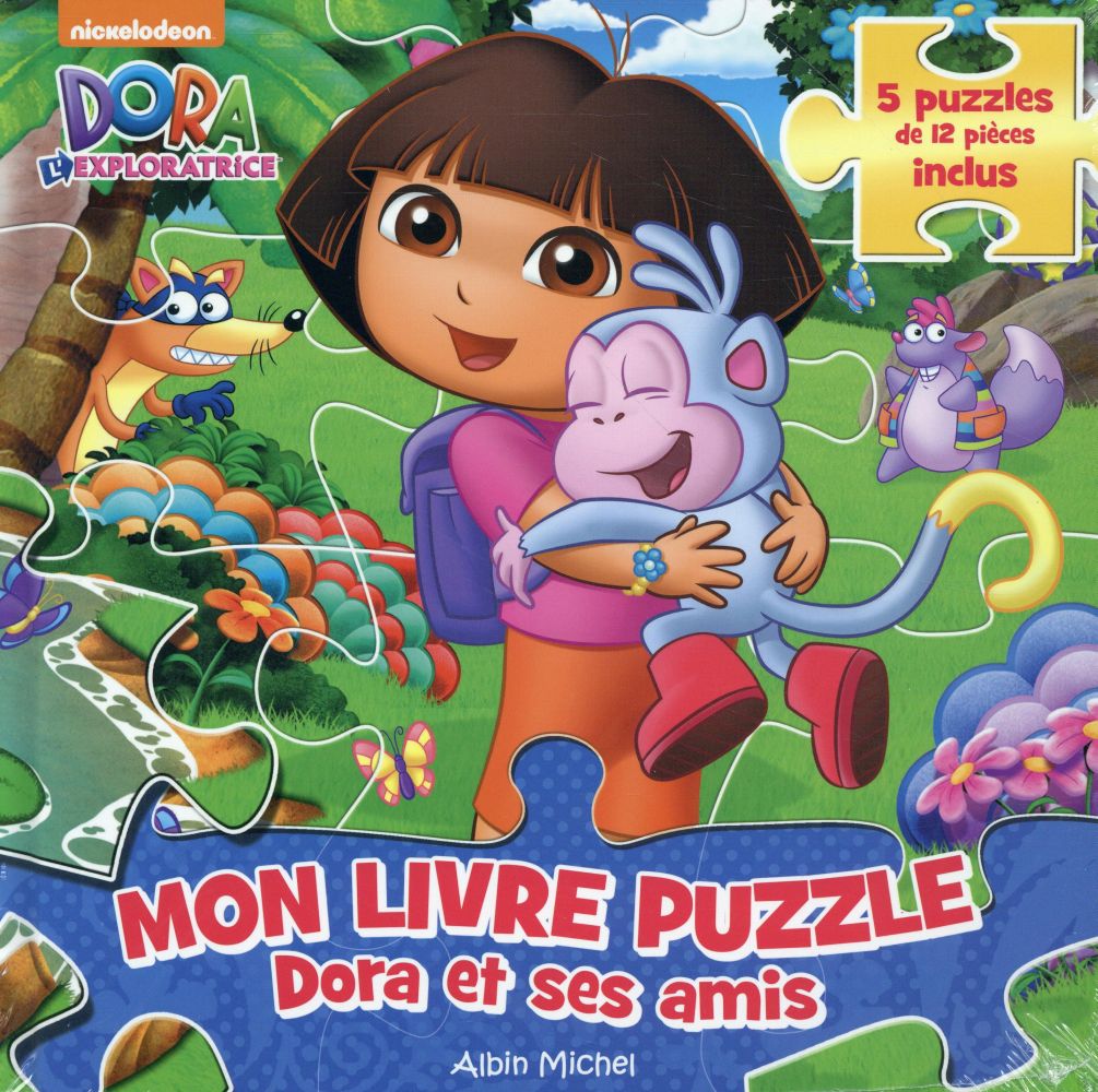 Dora et ses amis ; mon livre puzzle