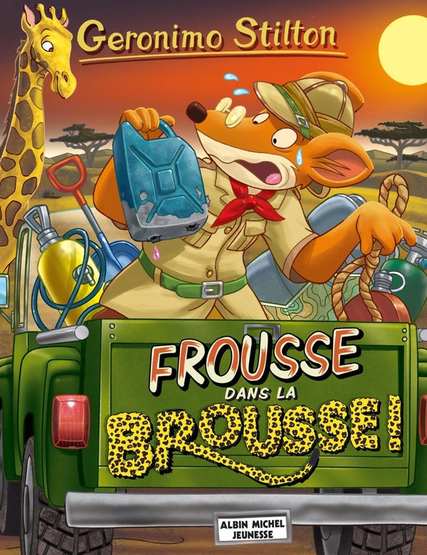 Geronimo Stilton Tome 80 : frousse dans la brousse !