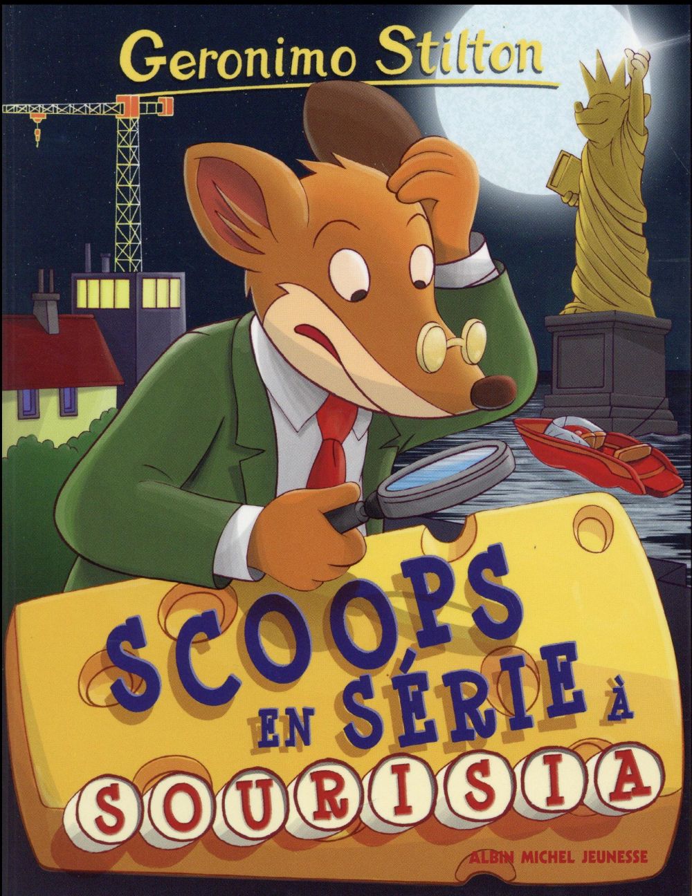 Geronimo Stilton Tome 64 : scoops en série à Sourisia