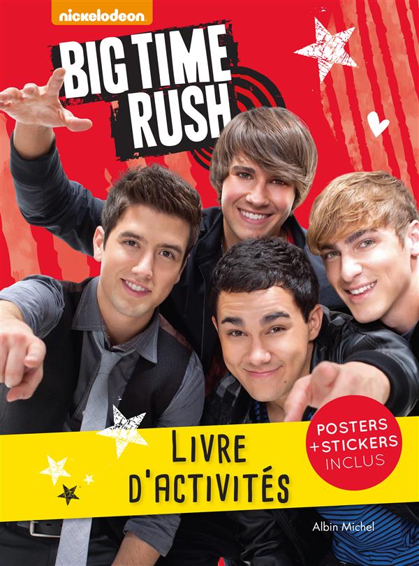 Big time rush ; livre d'activités