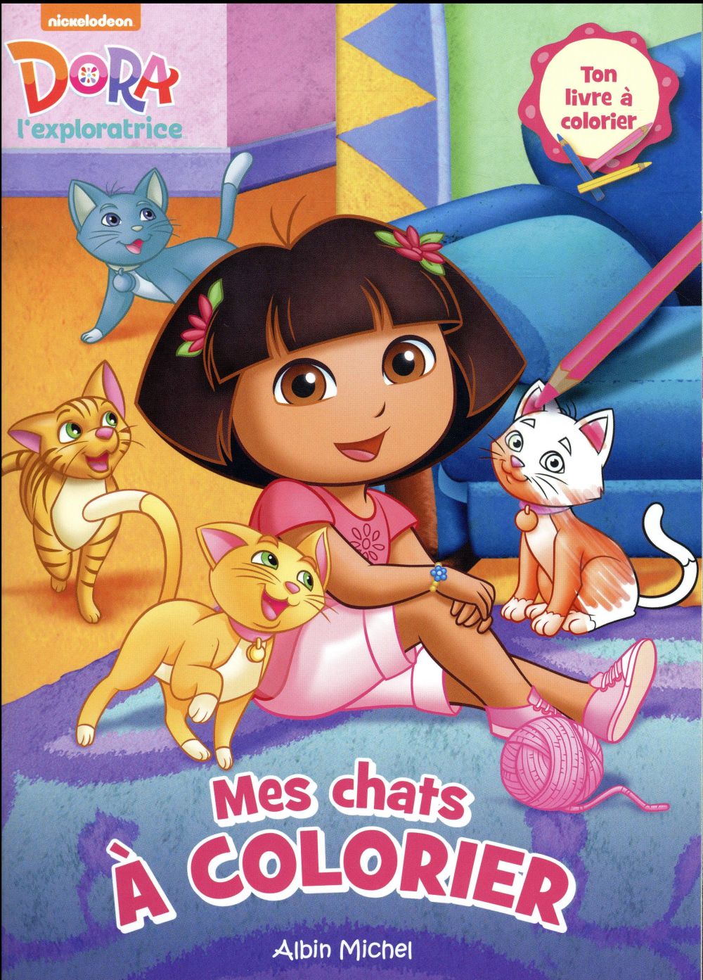 Mes chats à colorier