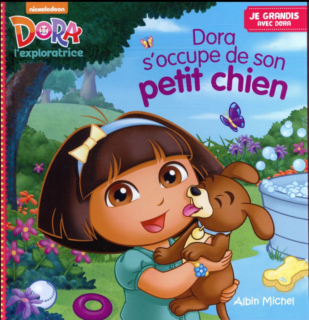 JE GRANDIS AVEC DORA : Dora s'occupe de son petit chien