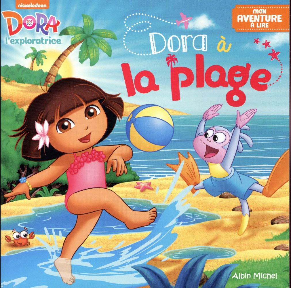 Dora à la plage