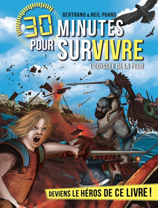 30 minutes pour survivre Tome 12 : l'odyssée de la peur