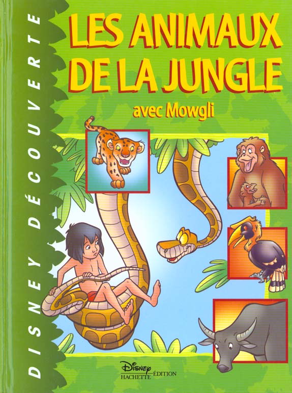 Les animaux de la jungle avec Mowgli