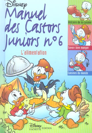 Le manuel des Castors Juniors Tome 6 ; l'alimentation