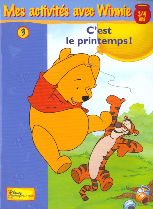 Mes activités avec Winnie : c'est le printemps ; 3/4 ans