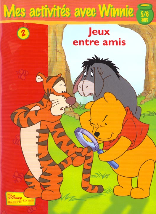 Mes activités avec Winnie : jeux entres amis ; 5/6 ans
