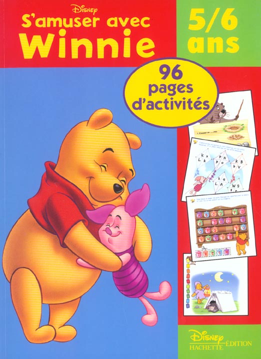 Winnie l'Ourson : s'amuser avec Winnie ; 5/6 ans