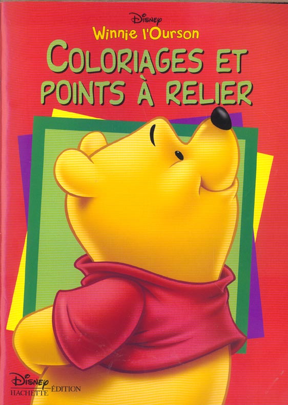 Winnie l'Ourson : coloriages et points à relier