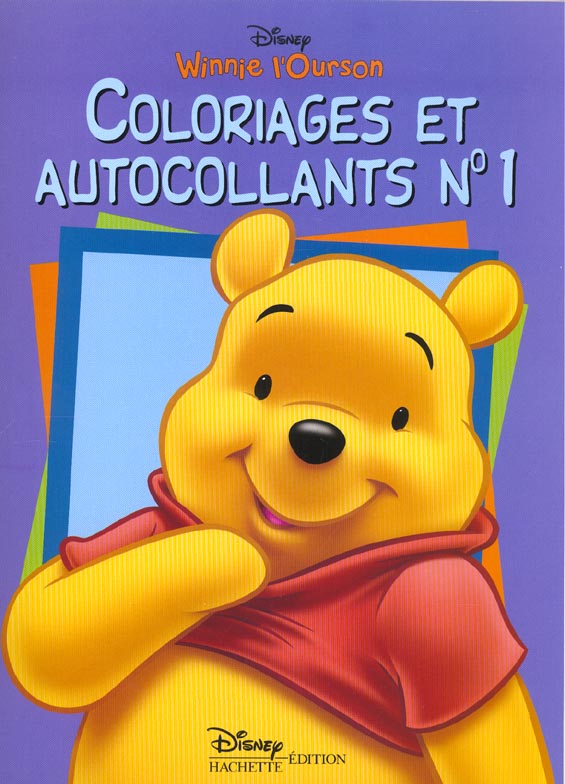 Winnie l'Ourson : coloriages et autocollants Tome 1