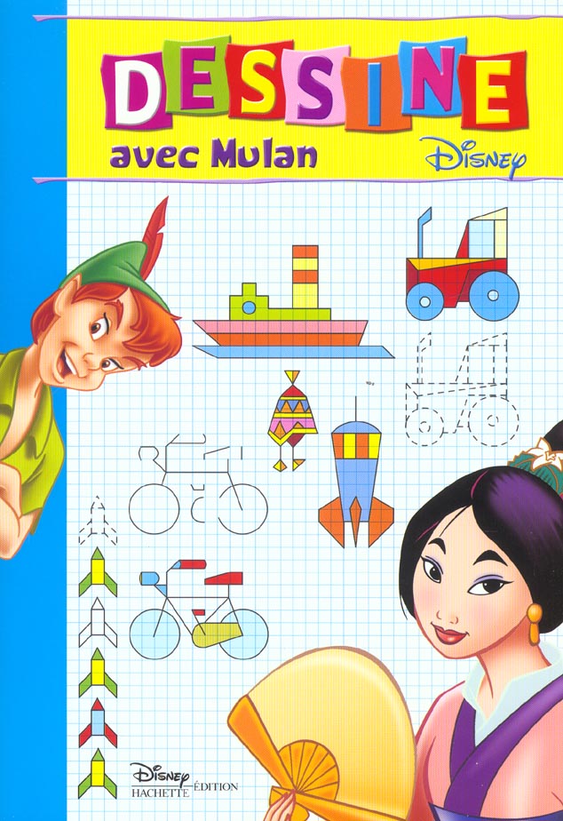 Dessine avec mulan