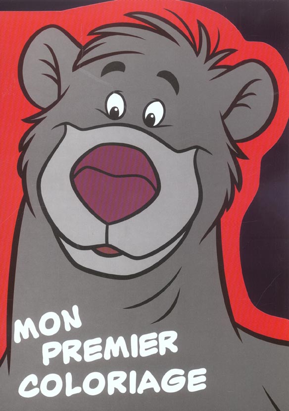 Le livre de la jungle : mon premier coloriage