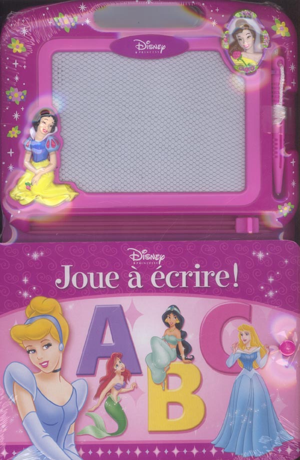 Joue à écrire ; livre ardoise