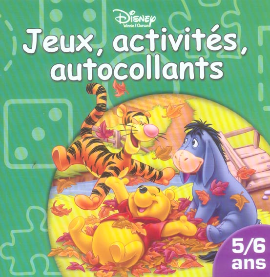 Jeux, activites et autocollants 5/6 ans
