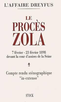 Le proces de zola