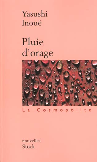 Pluie d'orage
