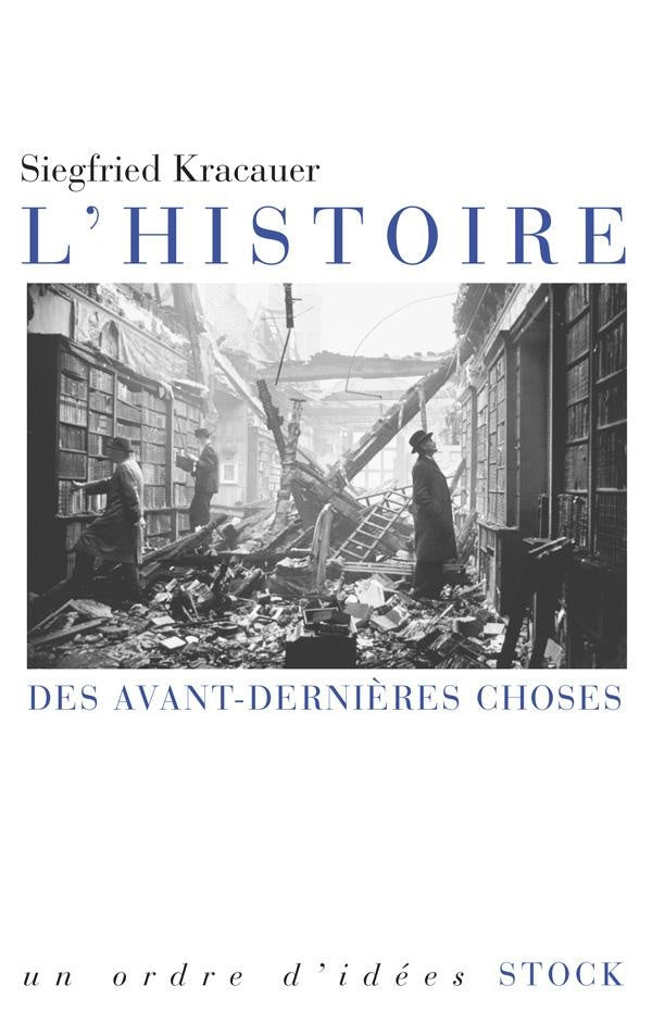 L HISTOIRE DES AVANT-DERNIERES CHOSES