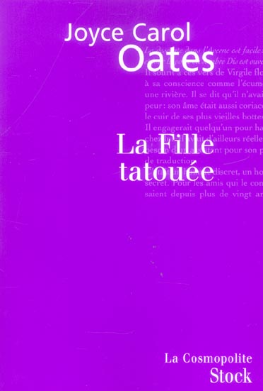 La fille tatouee