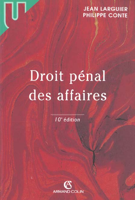 Droit pénal des affaires (10e édition)