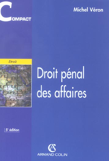Droit penal des affaires (5e édition)