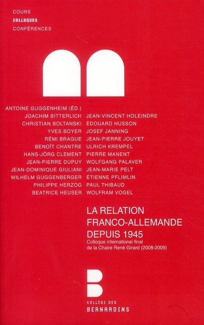 Relation franco-allemande depuis 1945