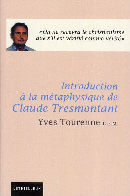 Introduction a la metaphysique de claude tresmontant