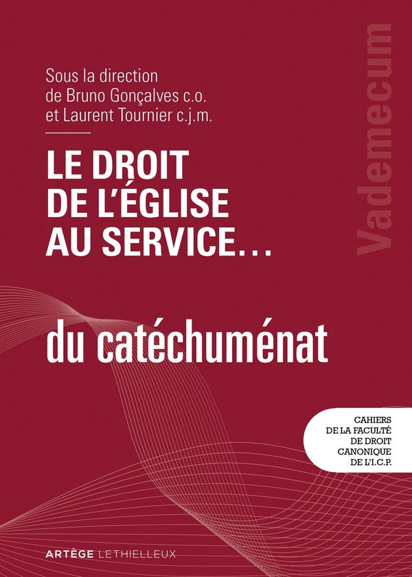 Le droit de l'Eglise au service... du catéchuménat