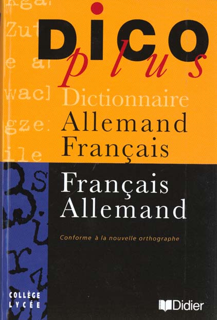 Dicoplus dictionnaire allemand francais/francais allemand