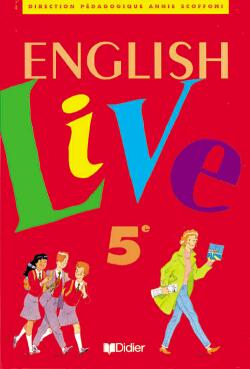 English live 5e ; 2 k7 eleve ; langue vivante 1